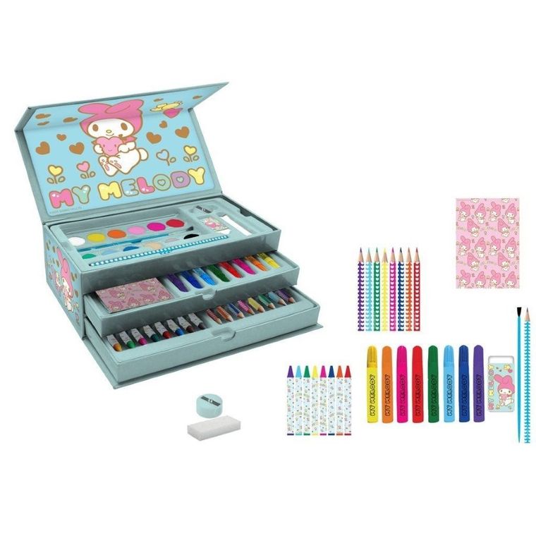Diakakis, My Melody, zestaw artystyczny w kuferku