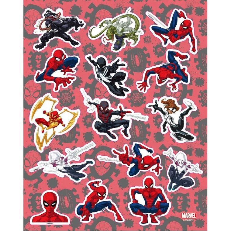 Diakakis, Spider-Man, kolorowanka z naklejkami