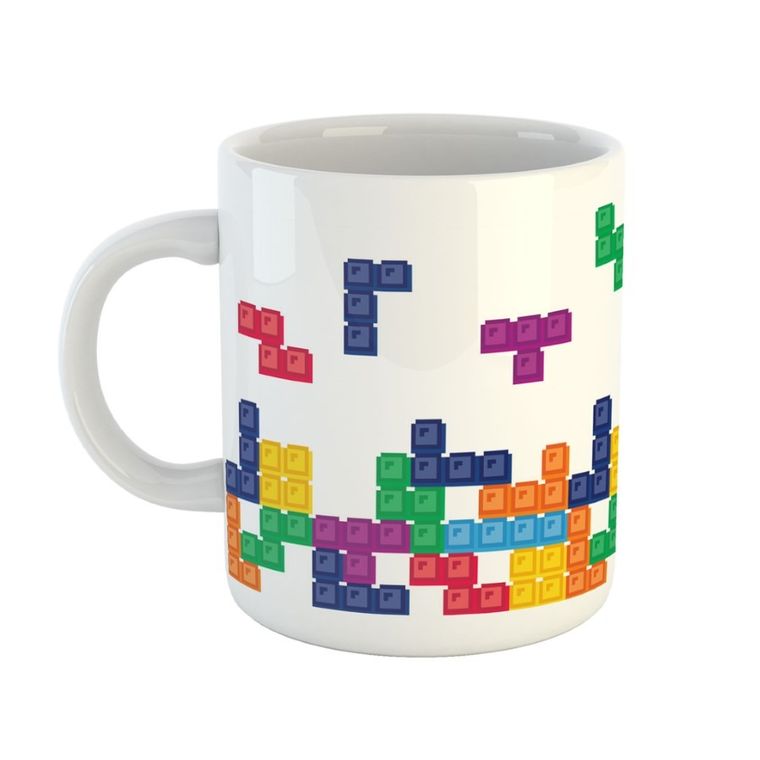 Diakakis, Tetris, kubek ceramiczny, 325 ml