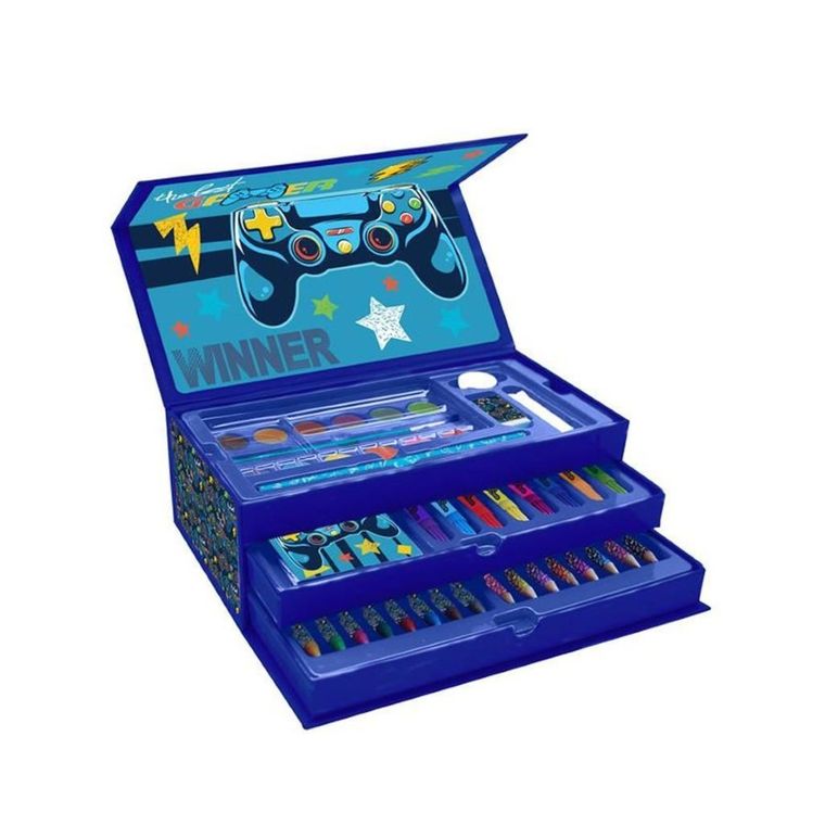 Diakakis, zestaw artystyczny w kuferku, Gamer