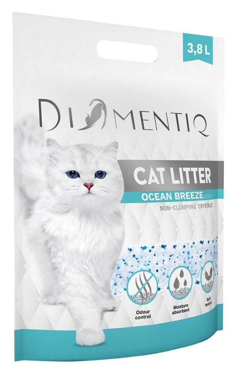 Diamentiq, żwirek, Ocean Breeze Special Offer, 3,8l