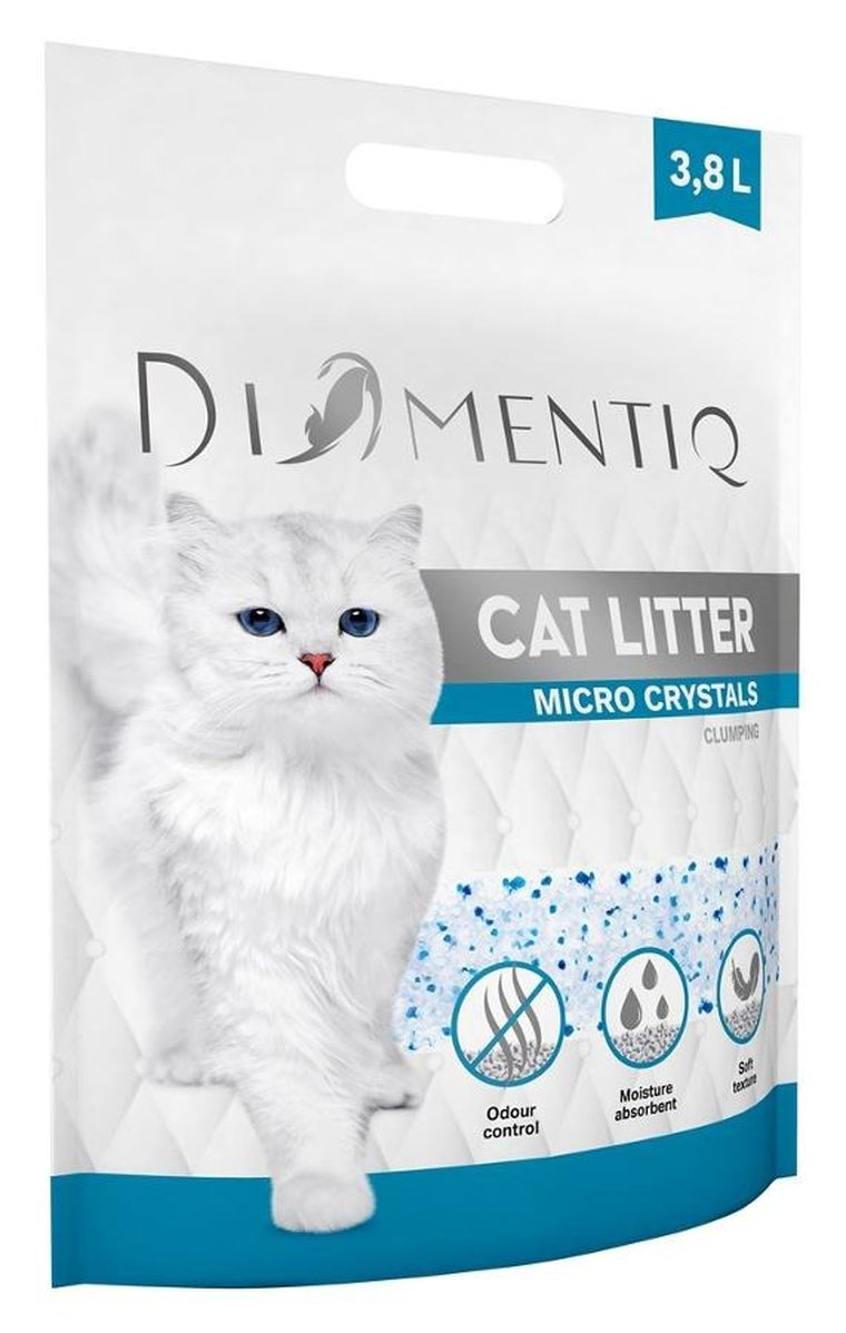 Diamentiq, żwirek, zbrylający, Micro Crystals, 3,8l