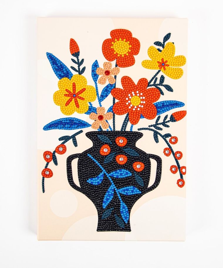 Diamond Dotz, diamentowa mozaika, Blue Vase