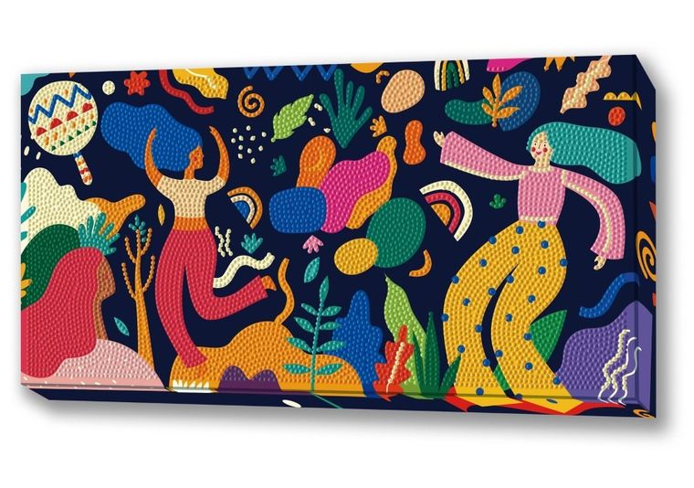 Diamond Dotz, diamentowa mozaika, Carnival