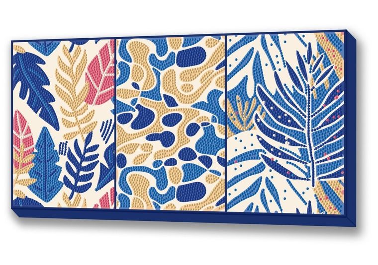 Diamond Dotz, diamentowa mozaika, Leaves