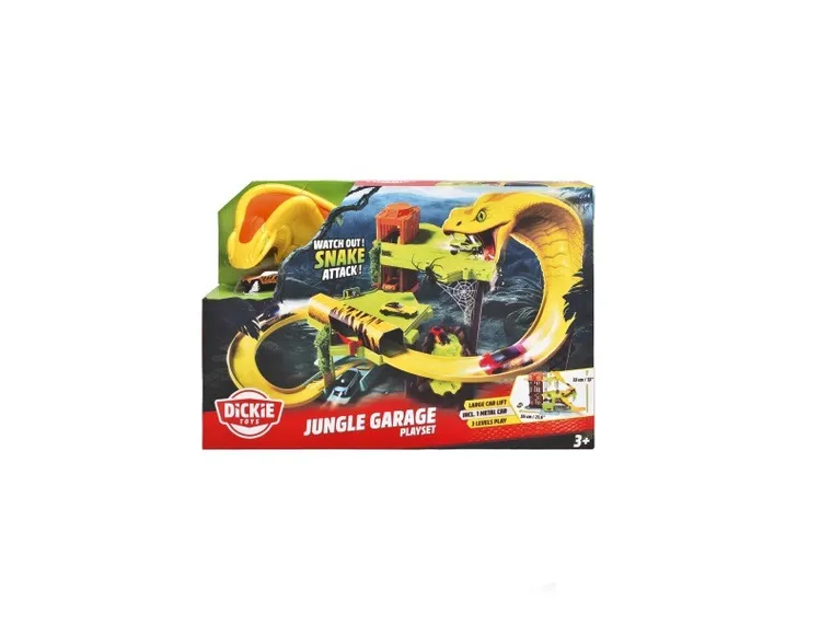 Dickie, Atak węża, parking 3-poziomowy