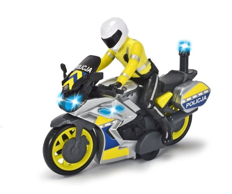 Dickie, SOS, motocykl policyjny, 17 cm