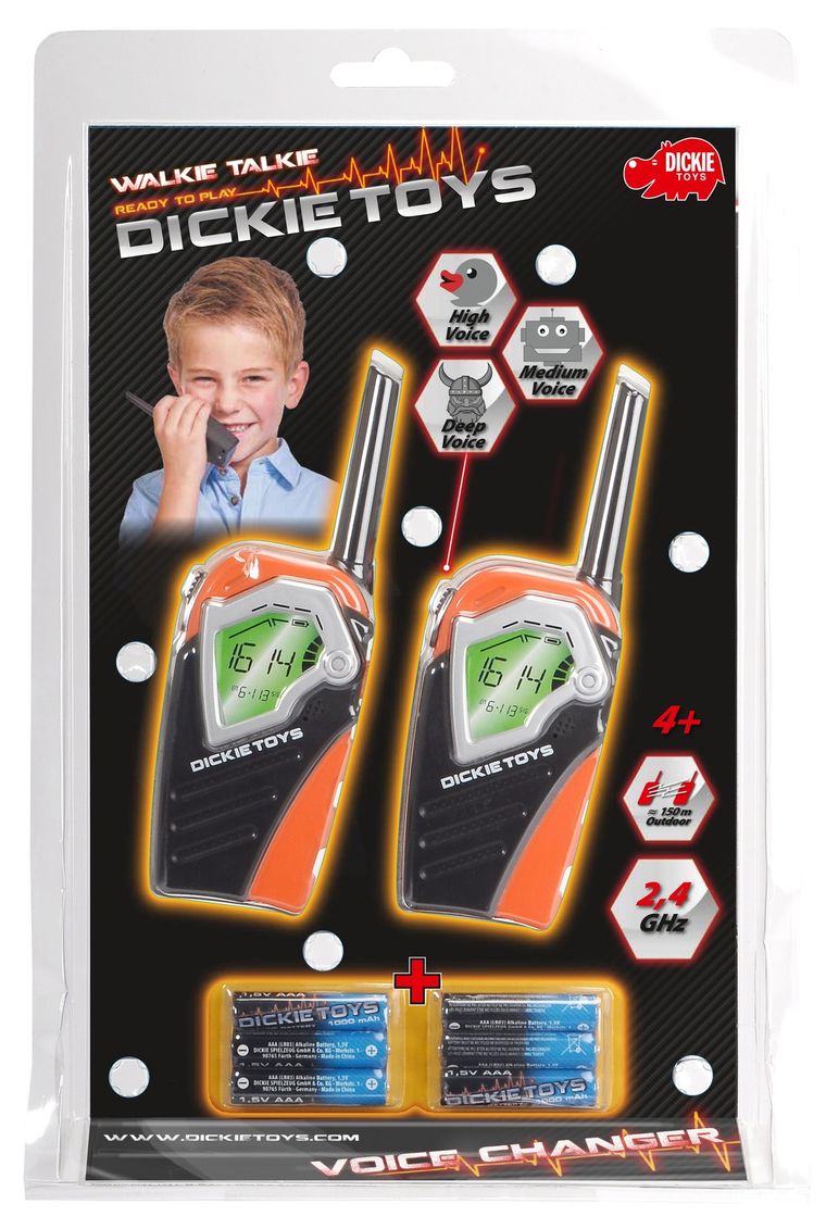 Dickie, walkie-talkie zmieniające głos
