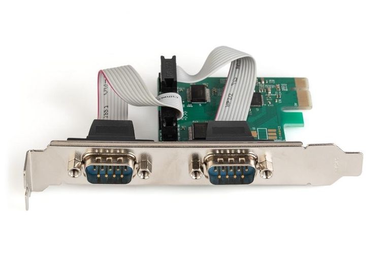 Digitus, kontroler, RS232 PCI EXPRESS, 2XDB9L
