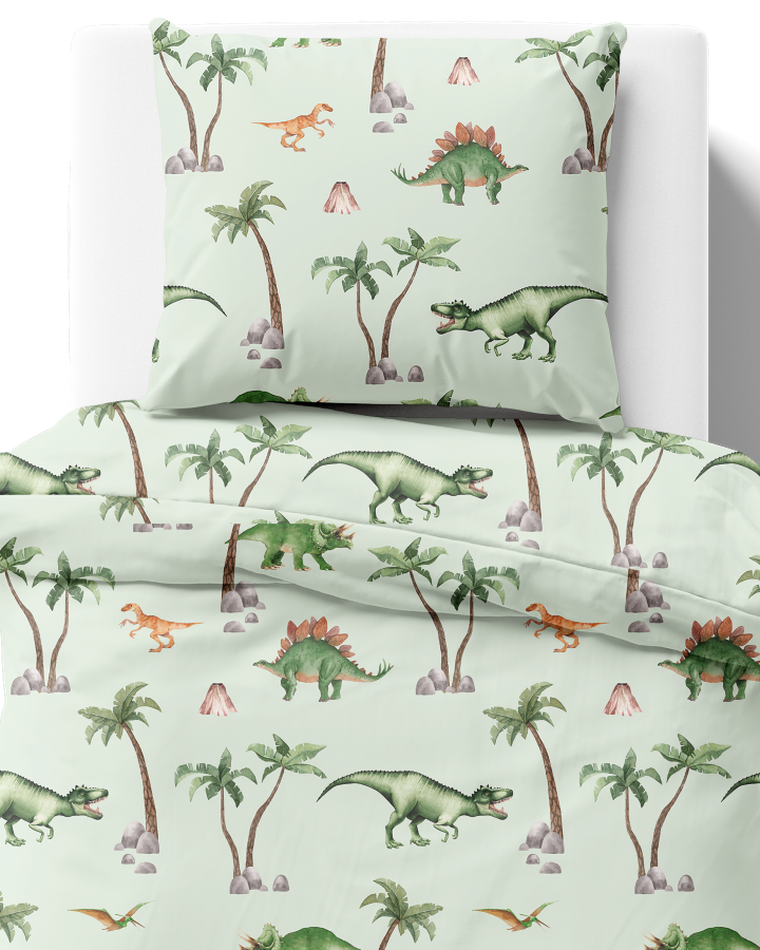 Dinozaury, 2-częściowy komplet pościeli, 140-200 cm
