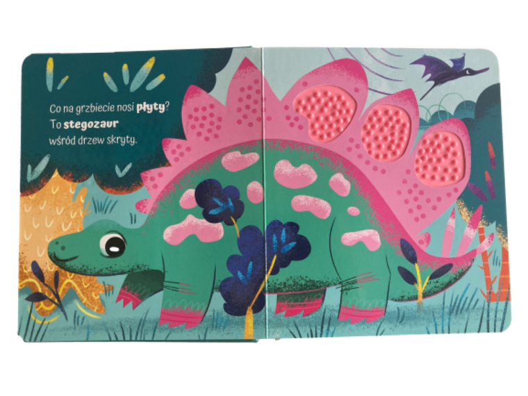 Dinozaury. Dotykam poznaję