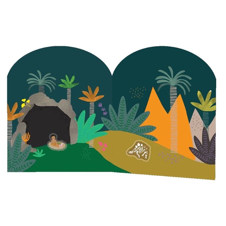 Dinozaury. Zestaw naklejek wielokrotnego użytku