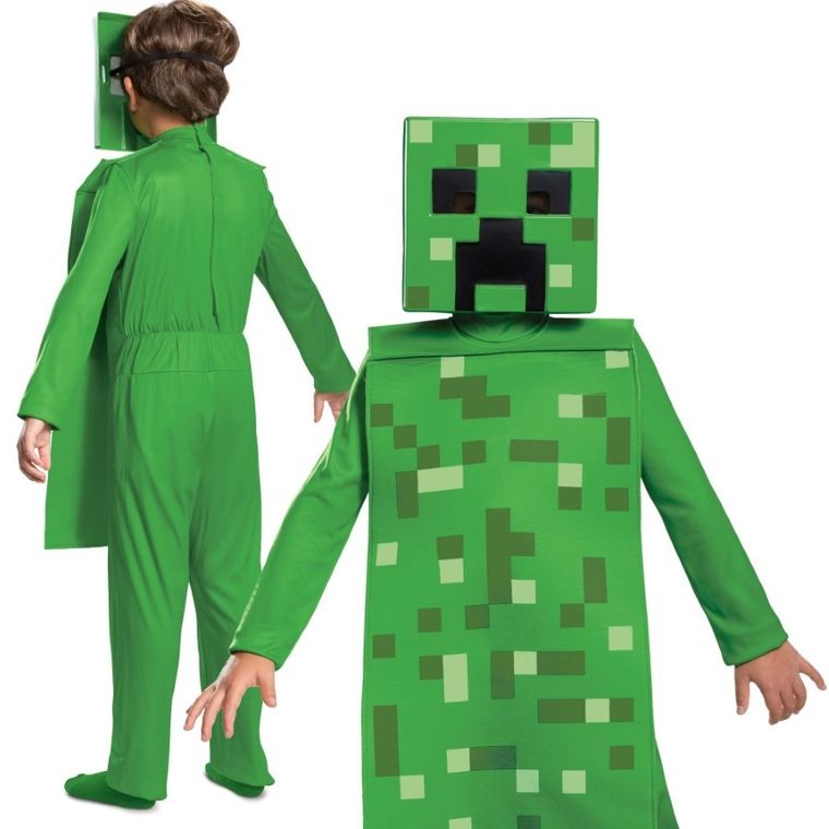 Disguise, Minecraft, Creeper, strój dla dzieci, 137-149 cm, 10-12 lat