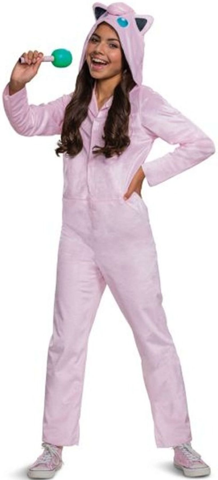 Disguise, Pokemon, Jigglypuff, strój karnawałowy, kigurumi, różowe, 109-126 cm, 4-6 lat