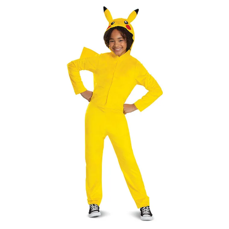 Disguise, Pokemon, Pikachu, strój karnawałowy, kigurumi, żółte, 150-163 cm, 14-16 lat