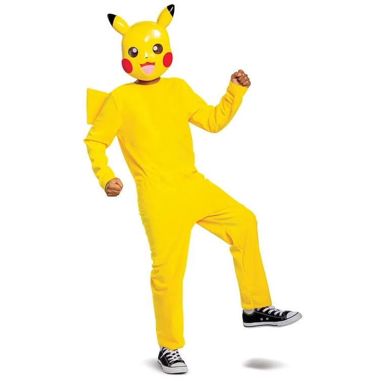 Disguise, Pokemon, Pikachu, strój karnawałowy, kigurumi, żółte, 150-163 cm, 14-16 lat
