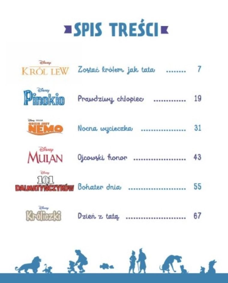 Disney. Historyjki do czytania z tatą