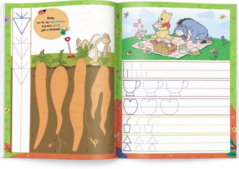 Disney Kubuś i przyjaciele. Rysujemy szlaczki