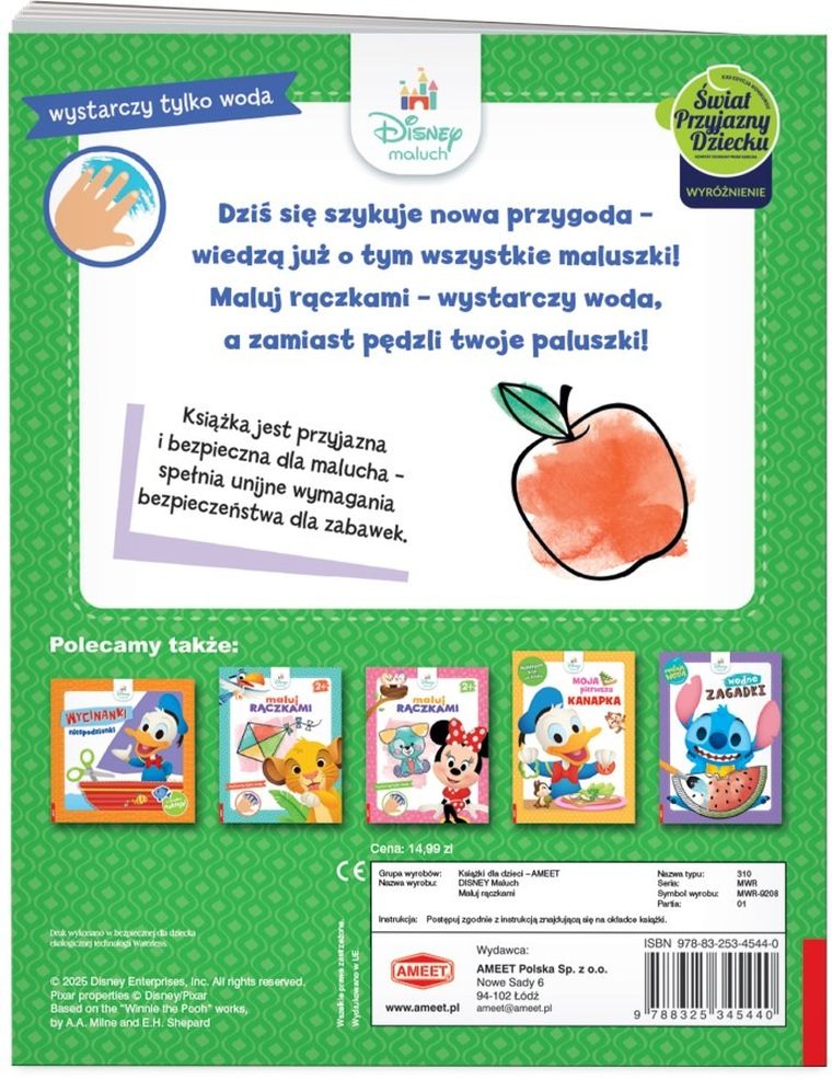 Disney Maluch. Maluj rączkami