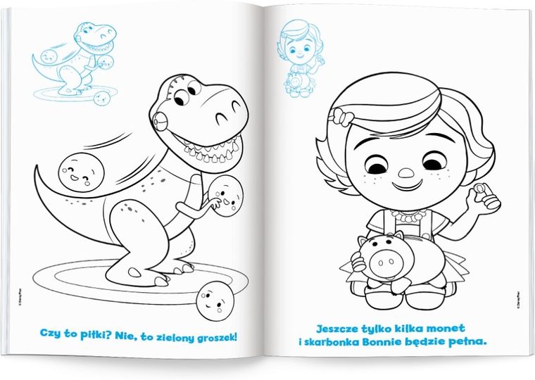 Disney Maluch. Naklejam i koloruję