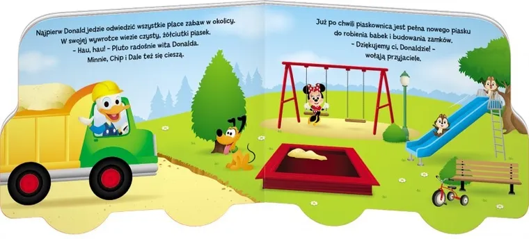 Disney Maluch. Pojazdy. Wywrotka