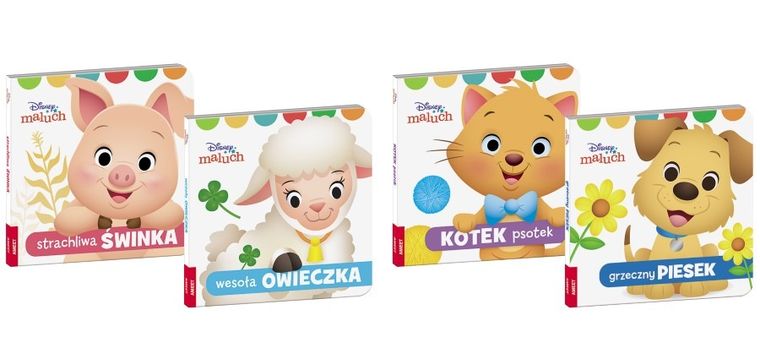 Disney Maluch. Zwierzątka. Moja pierwsza biblioteczka