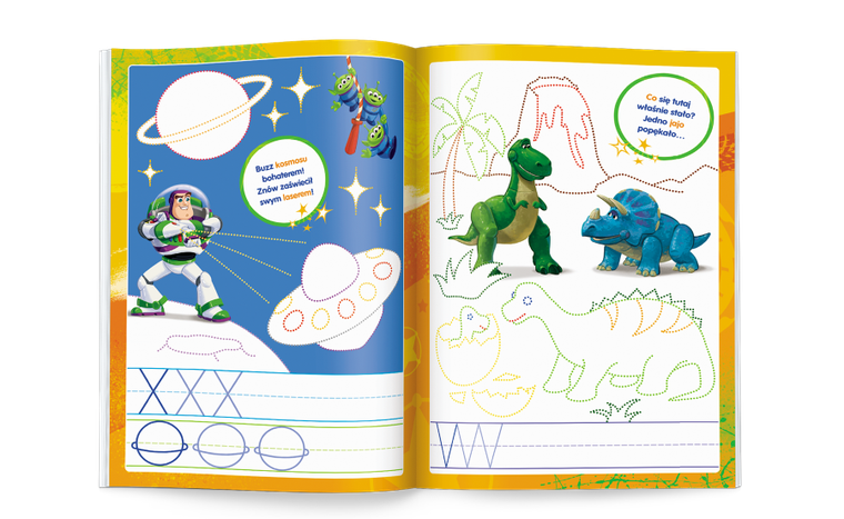 Disney Pixar. Rysujemy Szlaczki