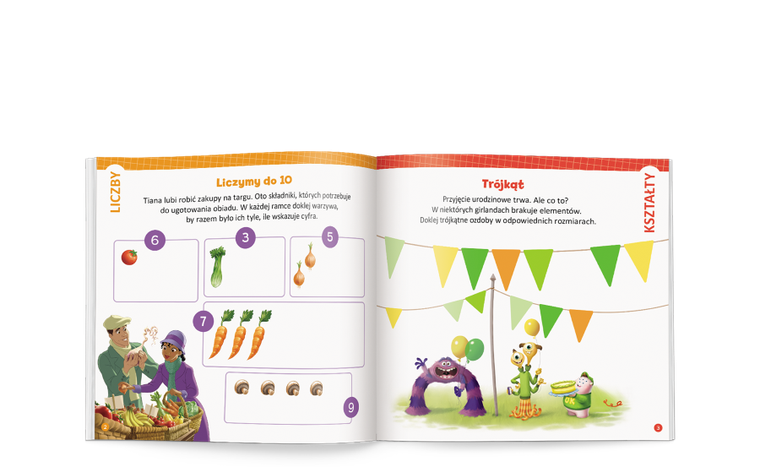 Disney uczy. Elementarz matematyczny. Ćwiczenia