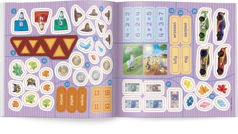 Disney Uczy. Elementarz matematyczny. Ćwiczenia