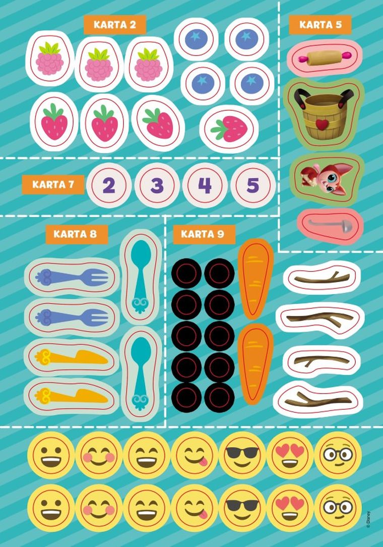 Disney uczy. Karty pracy przedszkolaka. 4-latki