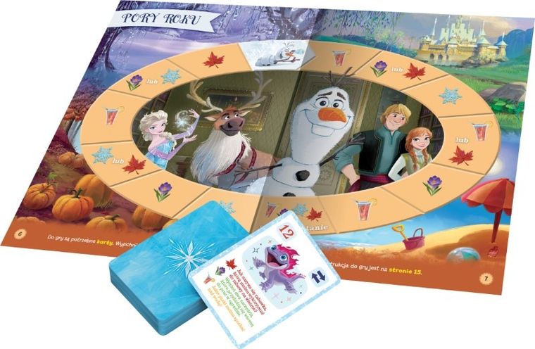 Disney uczy. Kraina lodu. Gry planszowe
