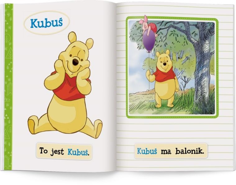 Disney uczy. Kubuś i Przyjaciele. Przygoda z czytaniem. Będę czytać