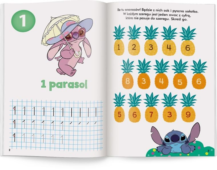 Disney Uczy. Lilo i Stitch. Zeszyt ćwiczeń. Cyfry