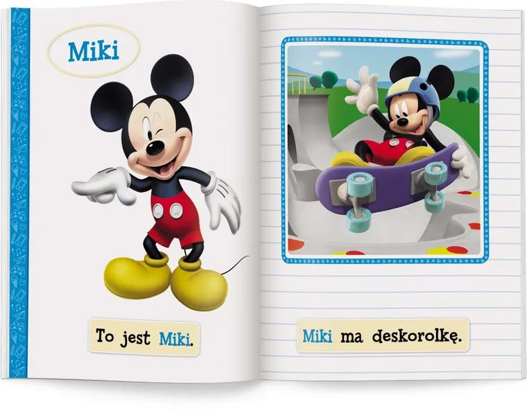 Disney uczy. Miki. Przygoda z czytaniem. Będę czytać