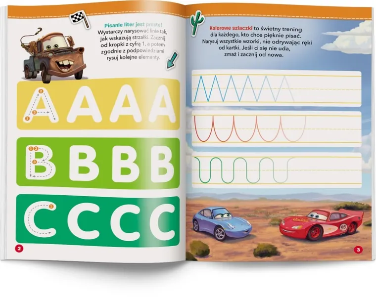 Disney uczy. Piszę i zmazuję litery