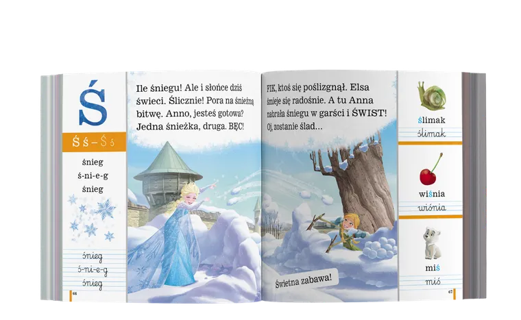 Disney uczy. Przygoda z czytaniem. Elementarz