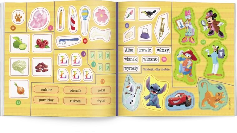 Disney uczy. Przygoda z czytaniem. Elementarz. Ćwiczenia