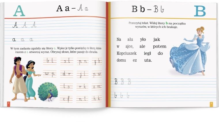 Disney uczy. Przygoda z czytaniem. Elementarz. Ćwiczenia