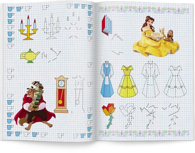 Disney Uczy. Rysujemy po kratkach