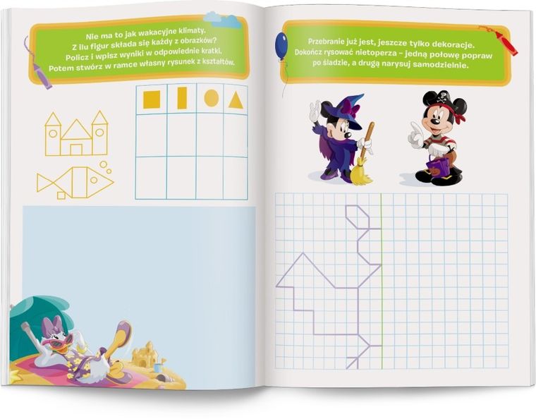 Disney Uczy. Zadania do zmazywania. Miki