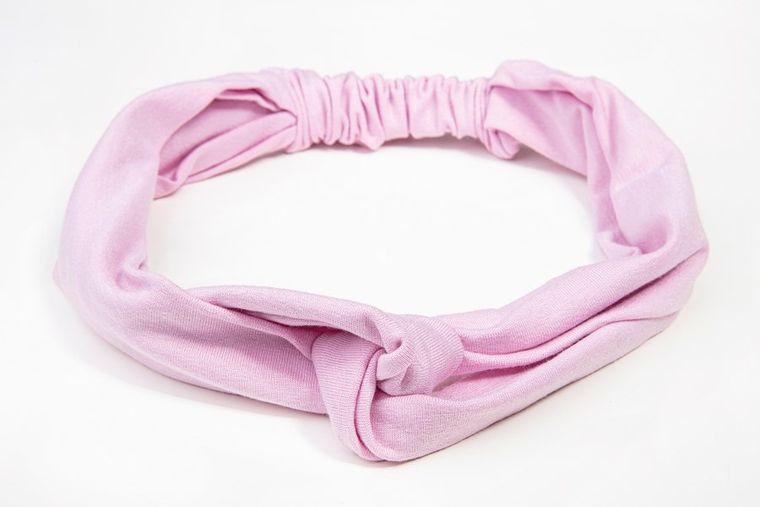 Dkaren, bawełniana opaska do włosów, W-wrzos