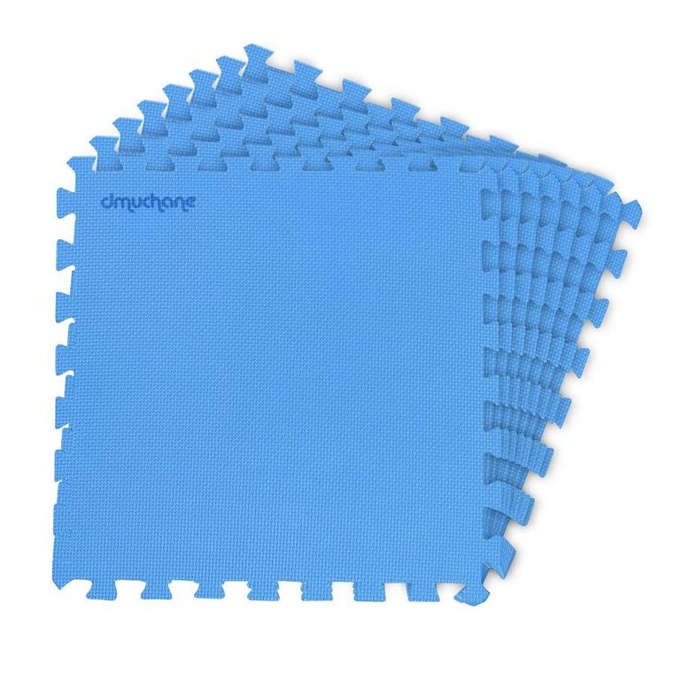 Dmuchane, Mata piankowa pod basen puzzle 50-50 cm, 8 szt.