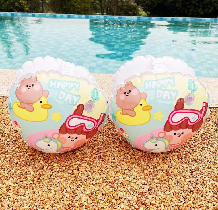 Dmuchane rękawki do pływania, happy day
