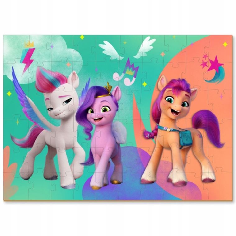 Dodo, My Little Pony, puzzle z figurką, 60 elementów