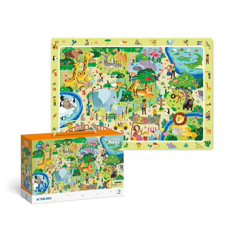 Dodo, puzzle obserwacyjne, w zoo