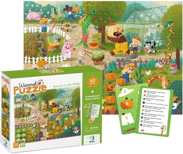 Dodo, Wimmel, Summer in the village, puzzle, 60 elementów