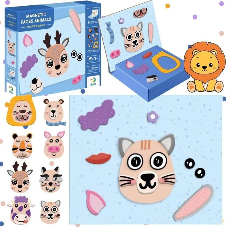 DoDo, Zwierzęce twarze, gra magnetyczna