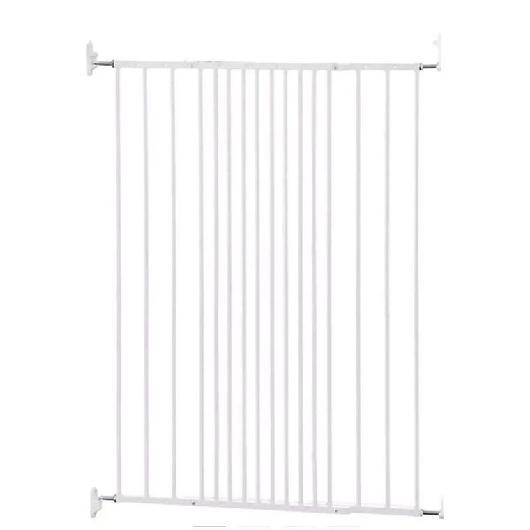 DogSpace, Charlie, bardzo wysoka, przykręcana bramka dla psa, biała, 63.5-107 cm
