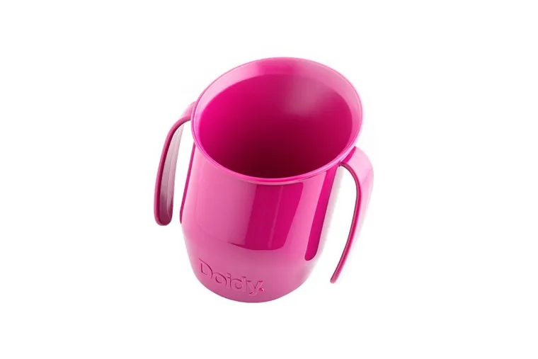Doidy Cup, niezwykły kubeczek, fuksja, 3m+