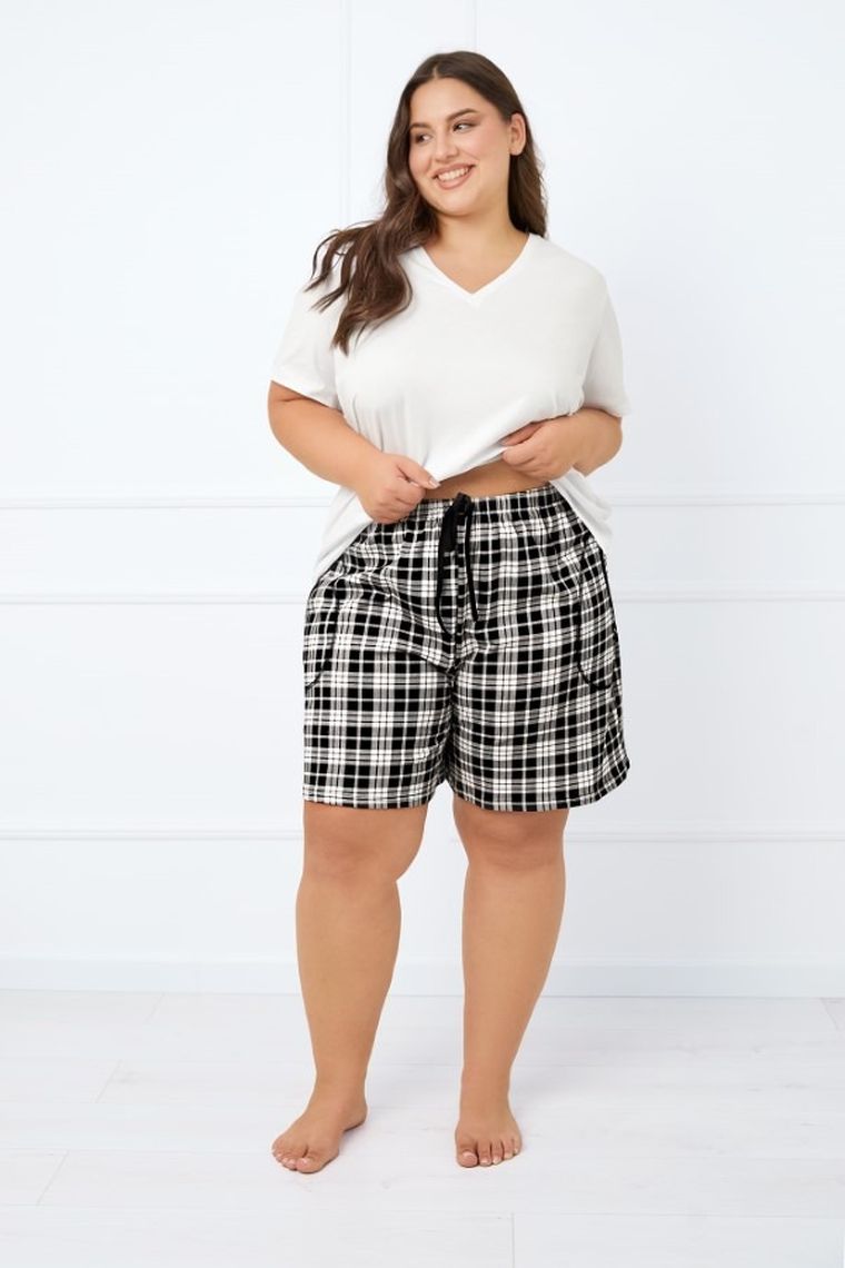 Dół od piżamy damski, plus size, mix, Italian Fashion